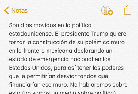 La Casa Blanca, la última en adoptar la moda de los "comunicados con Notas de iOS"