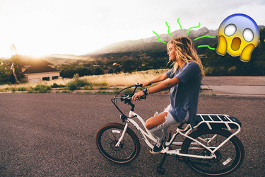 La bici hay que usarla con cabeza. ¡Y con estilo!