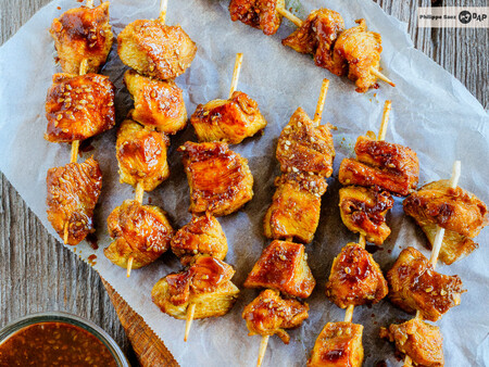 Brochetas Satay