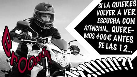 De los robos de motos… a los secuestros de motos