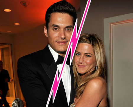 Jennifer Aniston y John Mayer rompen... ¡otra vez!