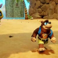 Hay un nuevo juego de Banjo-Kazooie exclusivo de PlayStation. Ha sido creado dentro de otro juego 