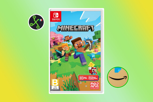 Minecraft Nintendo Switch Amazon Mexico Ofertas Descuentos Videojuegos