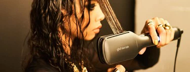 GHD rebaja 125 euros la plancha de pelo que seca y alisa con aire caliente sin daño, para usar incluso en mojado 