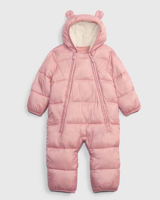 Buzo de bebé niña acolchado