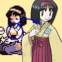 Parece una chica normal, pero encuentran evidencias de que este personaje de Pokémon se diseñó para que fuera un muerto viviente