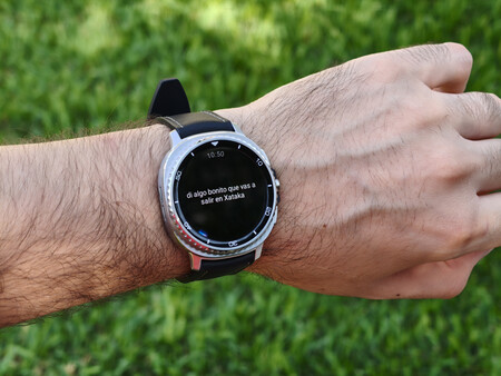 Poder hablar con Gemini desde nuestra muñeca es un puntazo | Imagen: Xataka