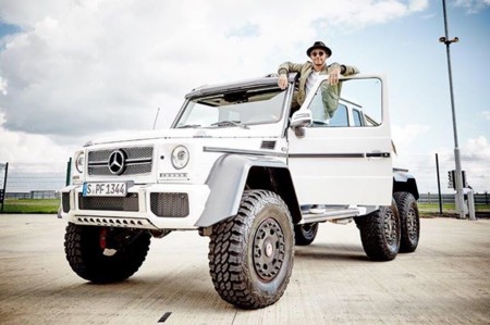 Lewis Hamilton amenaza con comprarse un Mercedes-AMG G 63 6x6