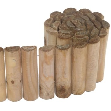 Bordura para clavar de madera Siloux 20x180 cm
