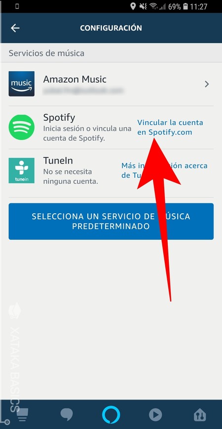 Vincular Spotify