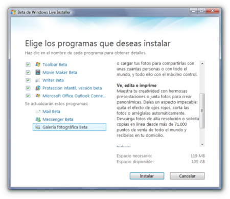 Las betas de la Wave 3 de Windows Live ya se pueden descargar