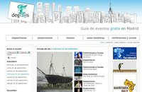 Degratis, guía de eventos gratis en Madrid