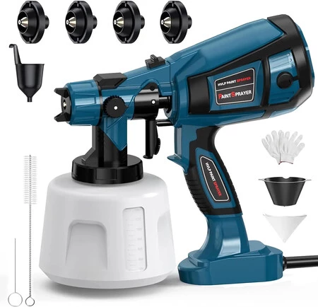 Pistola De Pulverizacion Electrica De 1000w Y 1400ml