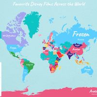 'Frozen' es la película de Disney favorita en buena parte del mundo: así son las preferencias por países de otros clásicos de Disney