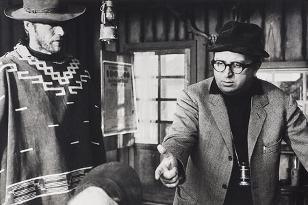 Clint Eastwood con Sergio Leone