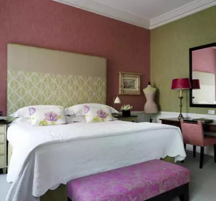 Aprendiendo a combinar tejidos: Hotel Covent Garden de Londres
