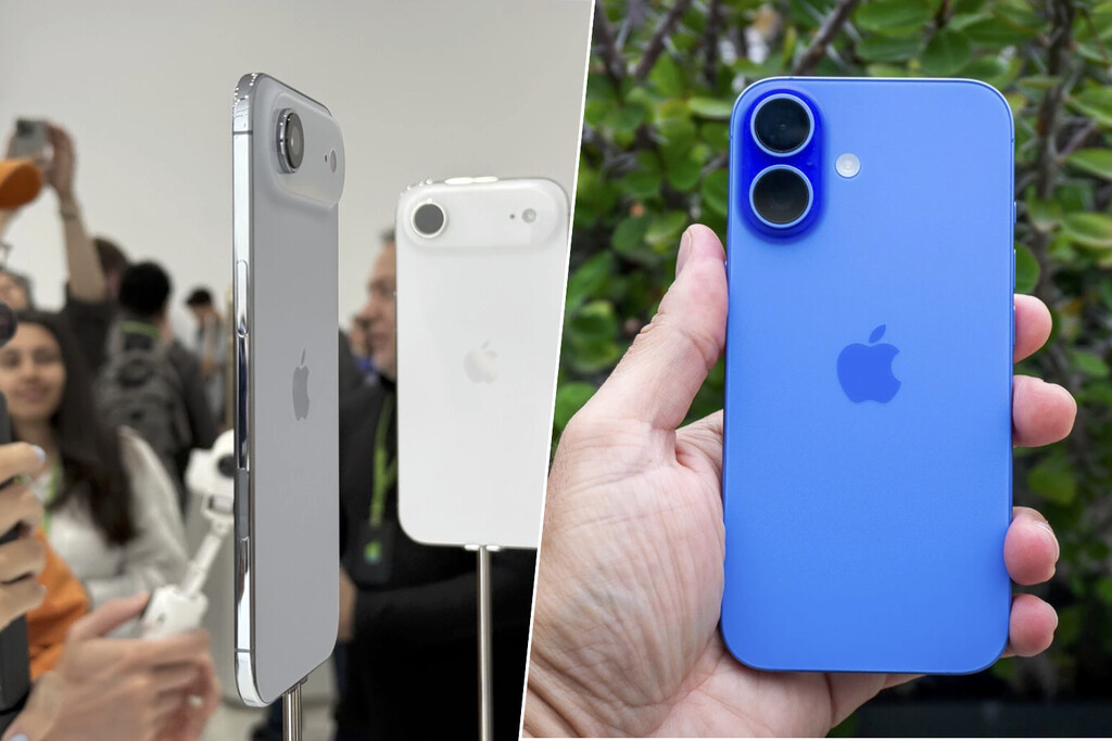 Así quedan el iPhone 17 y iPhone Air contra el iPhone 16 y el iPhone 16 Plus: esto es lo que ha cambiado 