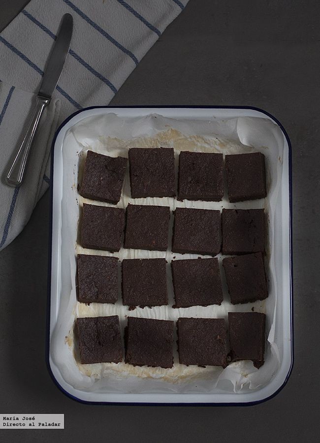 Brownie de boniato y dátiles, receta para pecar sin remordimientos