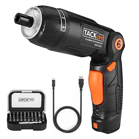 Cupón de descuento de 10 euros en el atornillador inalámbrico Tacklife SDH13DC: aplicándolo se queda en 14,99 euros en Amazon