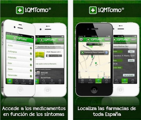 Con iQMTomo! también se puede localizar la farmacia más cercana
