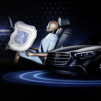 El nuevo Mercedes-Benz Clase S será el primer coche con airbag frontal para las plazas traseras