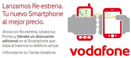 Re-estrena de Vodafone hará descuentos por la entrega de móviles que no utilices