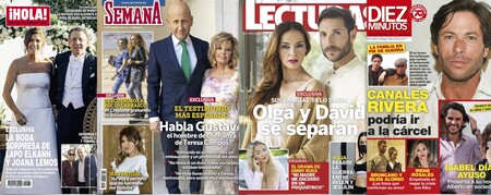 Olga y Antonio David Flores se separan, el testimonio de Gustavo (hombre de confianza de la Campos) y el nuevo novio de Díaz Ayuso: estas son las portadas de las revistas de la semana del 20 de octubre