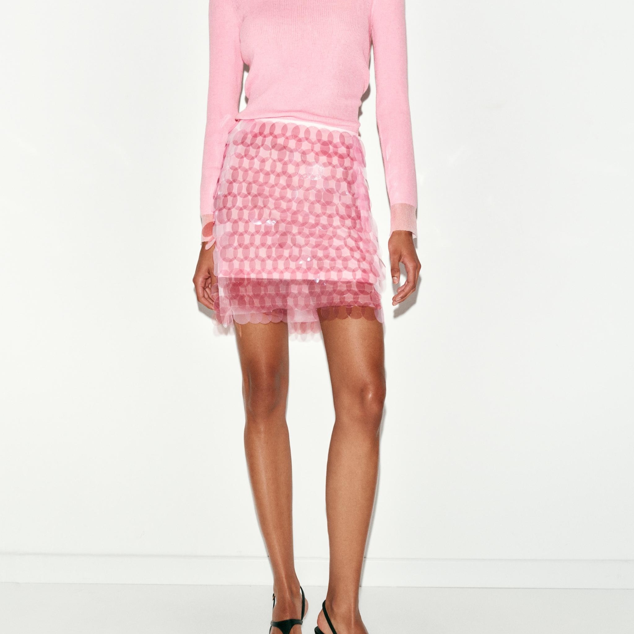 FALDA MINI LENTEJUELAS

