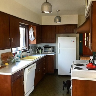 De oscura y anticuada a moderna y funcional: el cambio radical de esta cocina con muebles de Ikea