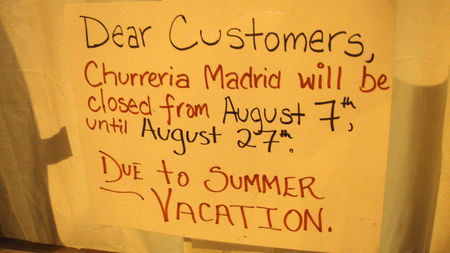 Nos vamos de vacaciones, dejemos todo preparado en la empresa