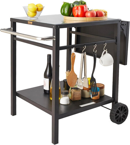 Vevor Carrito De Comedor Para Barbacoa