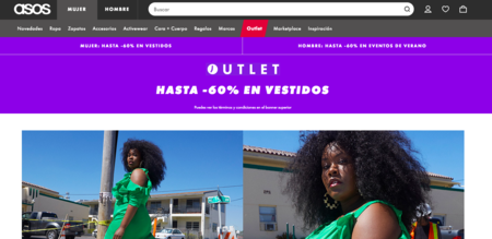 Vestidos con 60% de descuento y envío gratis en Asos