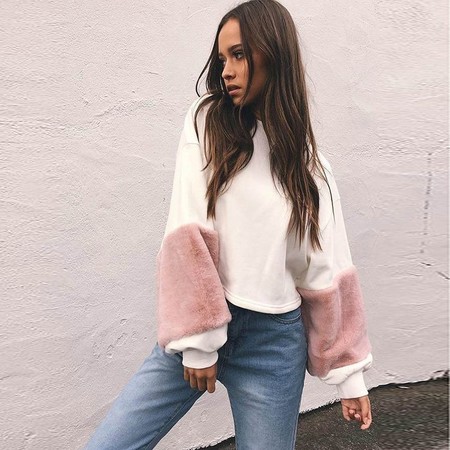 Sudadera oversize rebajada en Amazon por sólo 4,99 euros ¡Ir a la moda cuesta muy poco!