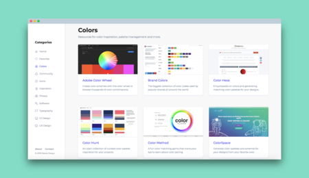 Neede, una colección de recursos en línea útiles para diseñadores