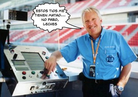 GP de Europa 2010: FIA, Charlie Whiting, dirección de carrera y la desorganización. El pésimo arbitraje se apalanca en la Fórmula 1