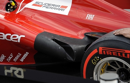 Ferrari estrenará escapes parecidos a los de McLaren y Sauber