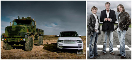 Top Gear destrozó once llantas probando el nuevo Range Rover