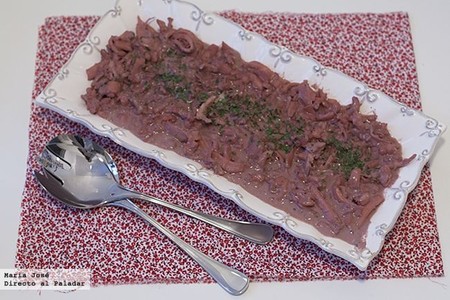 Receta de calamares al limón