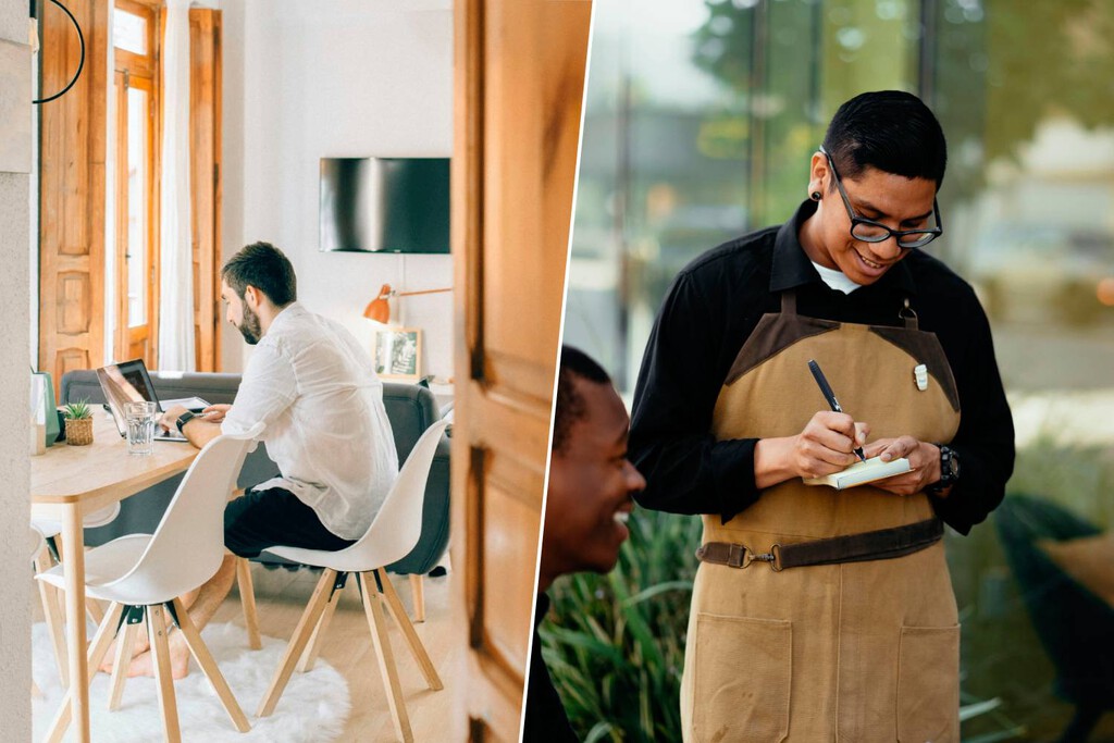El teletrabajo incentivó el pluriempleo. La vuelta a la oficina está dejando sin camareros a la hostelería