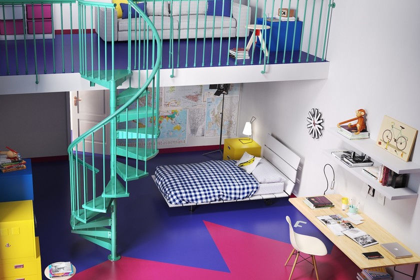 Originales habitaciones juveniles que tienen entre sus elementos más