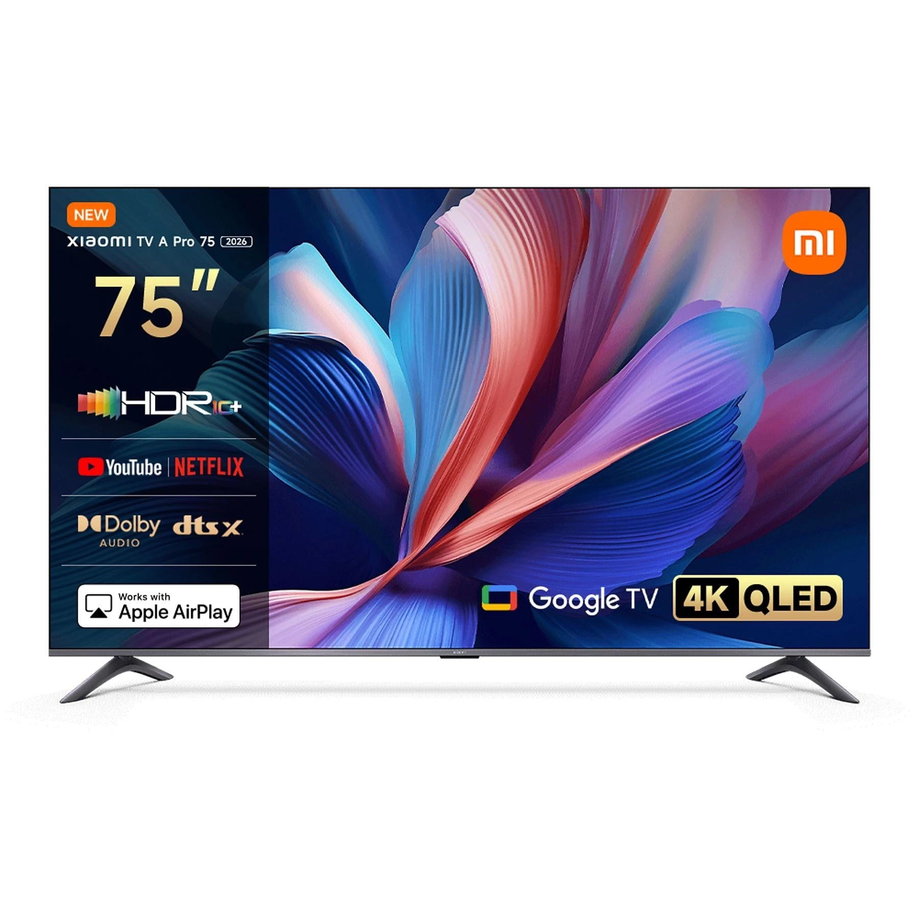 Xiaomi QLED 75" A PRO 2026 UltraHD 4K Dolby Audio Google TV