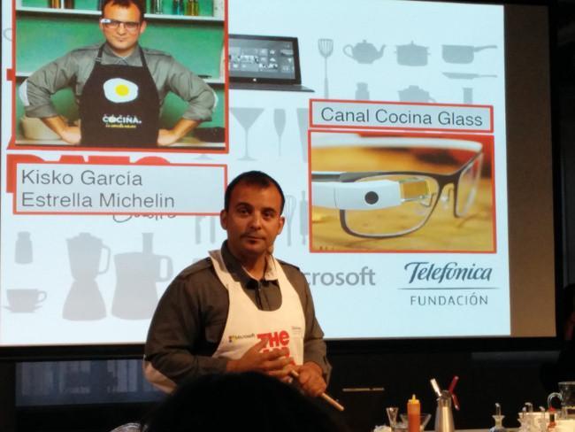 Canal Cocina Google Glass