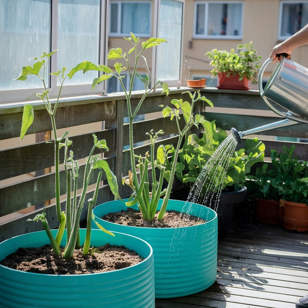 Un vecino pensó que sería ideal poner un huerto en la terraza para cultivar su propia comida en casa. Luego llegaron los tribunales 