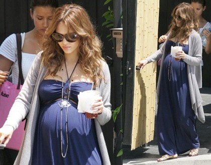 Jessica Alba, una embarazada muy guapa