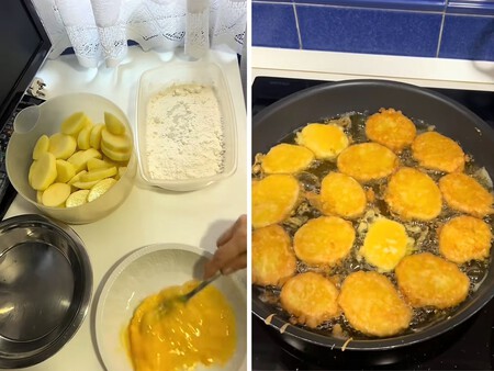 Receta Patatas Importancia Castellana Tradicional Fritas Abuela
