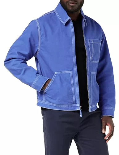 Levi's Huber Utility Jacket Chaquetas, Beaucoup Blue, XS Hombres