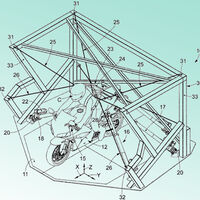 Los simuladores de conducción de moto serán algo más que videojuegos si esta patente se hace realidad