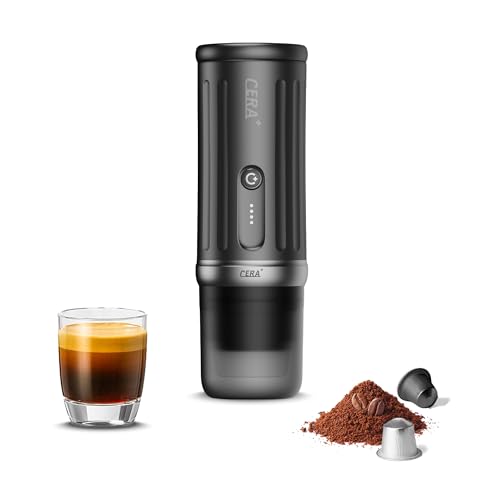 CERA+ Cafetera expreso portátil autocalentable