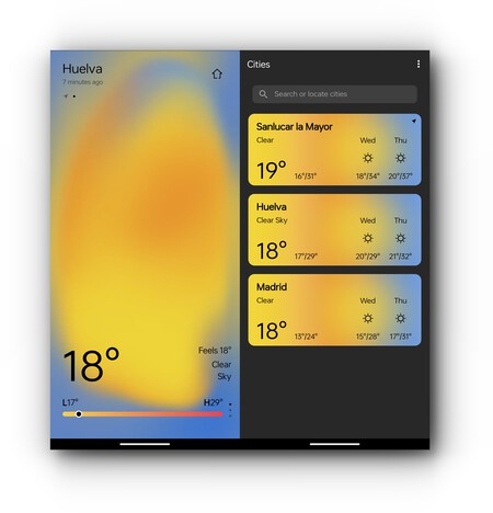 Sense Weather Oneplus