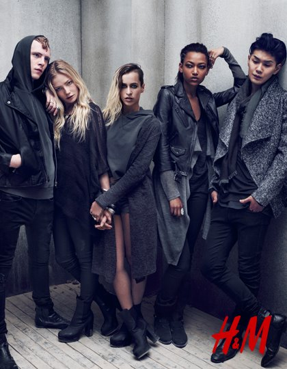 Rebeldía y rock `n´ roll en la nueva colección The Grey Concept de H&M